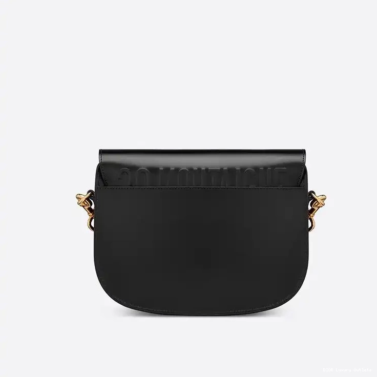 Cheap Black Medium Bag Bobby Dior Box Calfskin 0501 Luxury